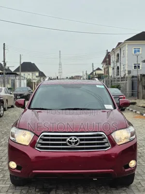 Toyota Highlander Limited 2010 Red