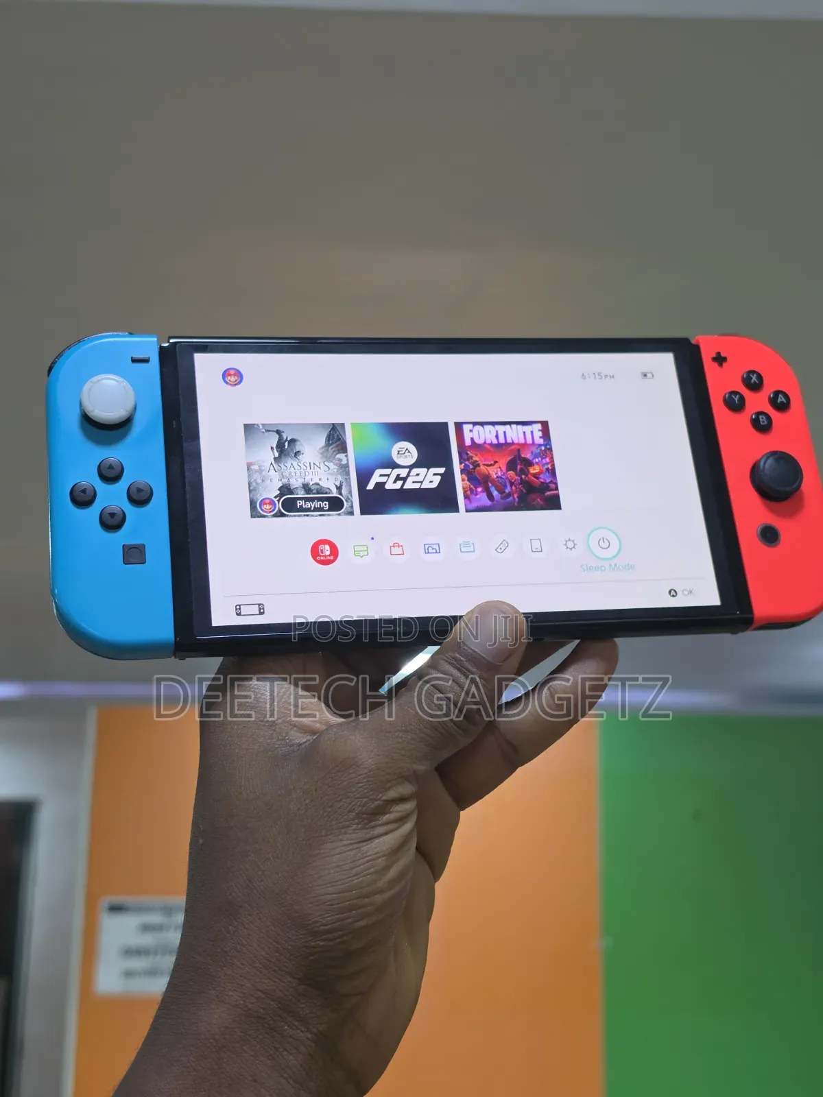 Nintendo Switch Oled With Games