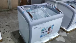 New Bruhm 260L Display Chiller Ice Cream Freezer Energy Saving Copper