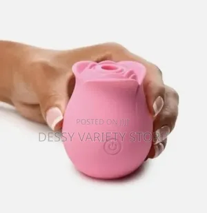 Premium Clit + Breast Sucker Rose Vibrator