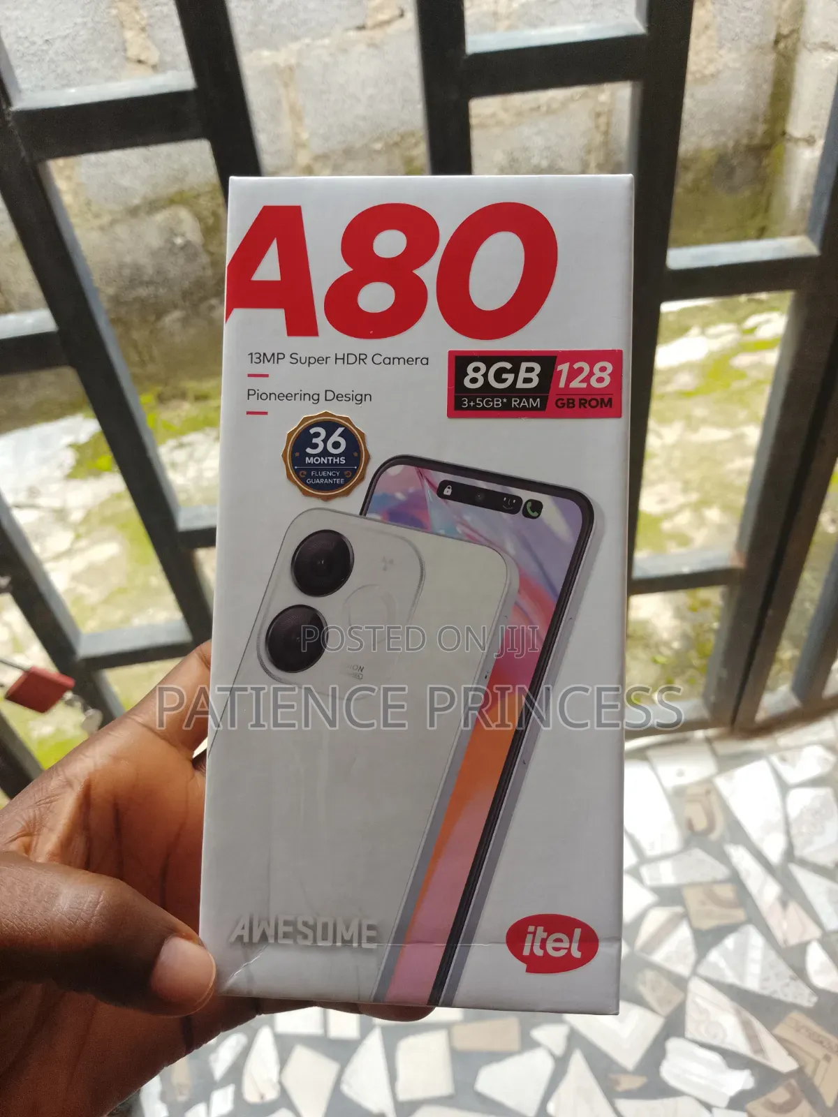 Itel A80 128 GB Black