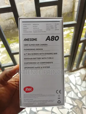 Itel A80 128 GB Black