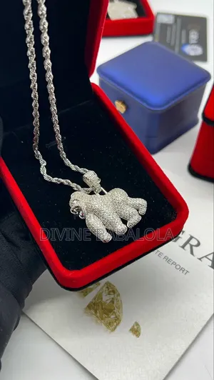 VVS Moissanite Diamond Gorilla Pendant