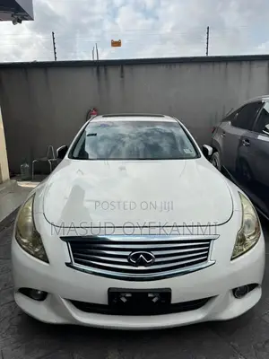 Infiniti G 2013 White