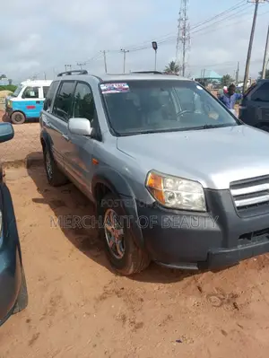 Honda Pilot EX-L 4x4 (3.5L 6cyl 5A) 2006 Red