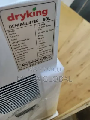 Dryking 90L Commercial Dehumidifier - Heavy Duty Moisture Removal