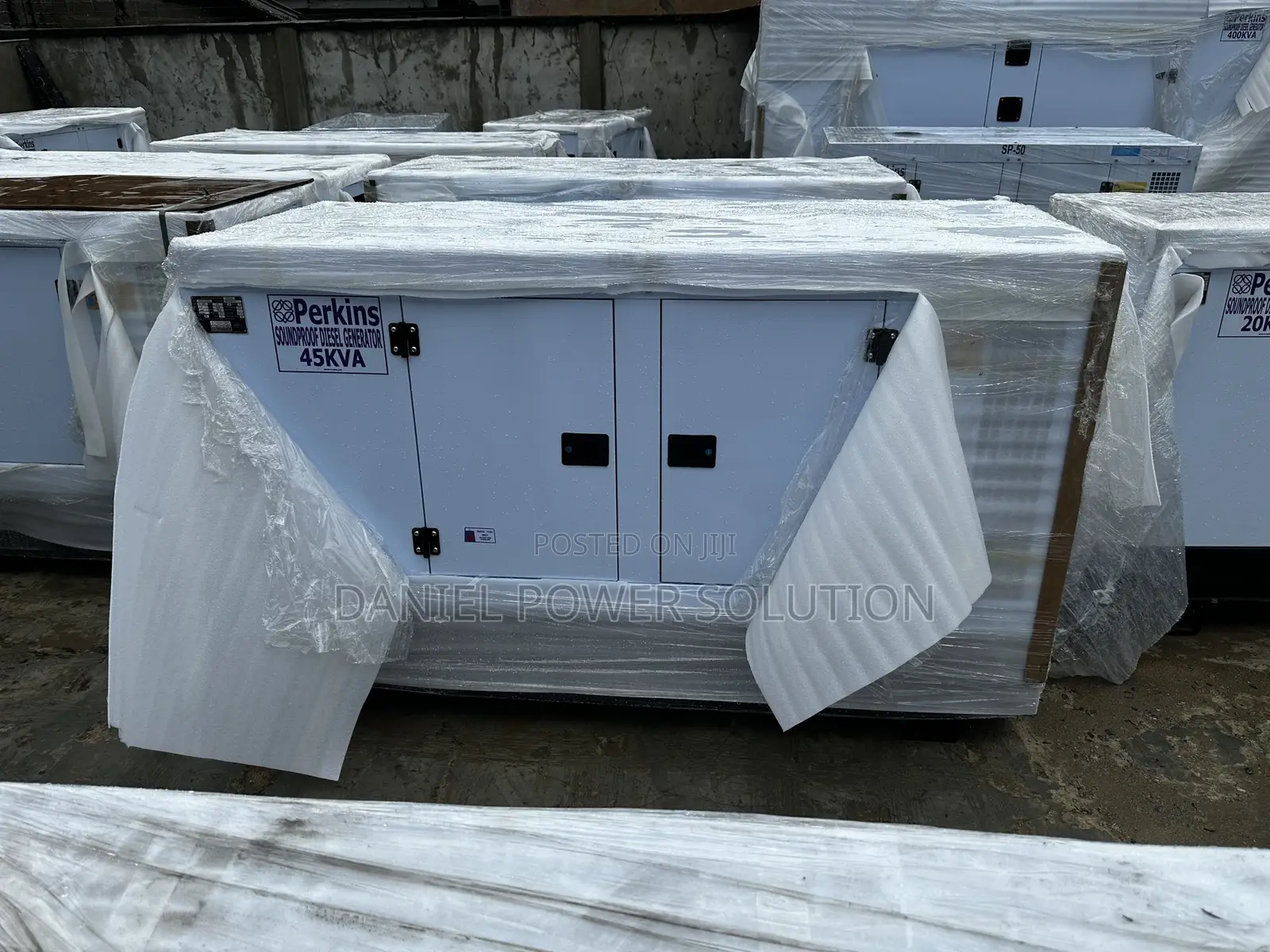 New Soundproof 45kva Perkins Diesel Generator