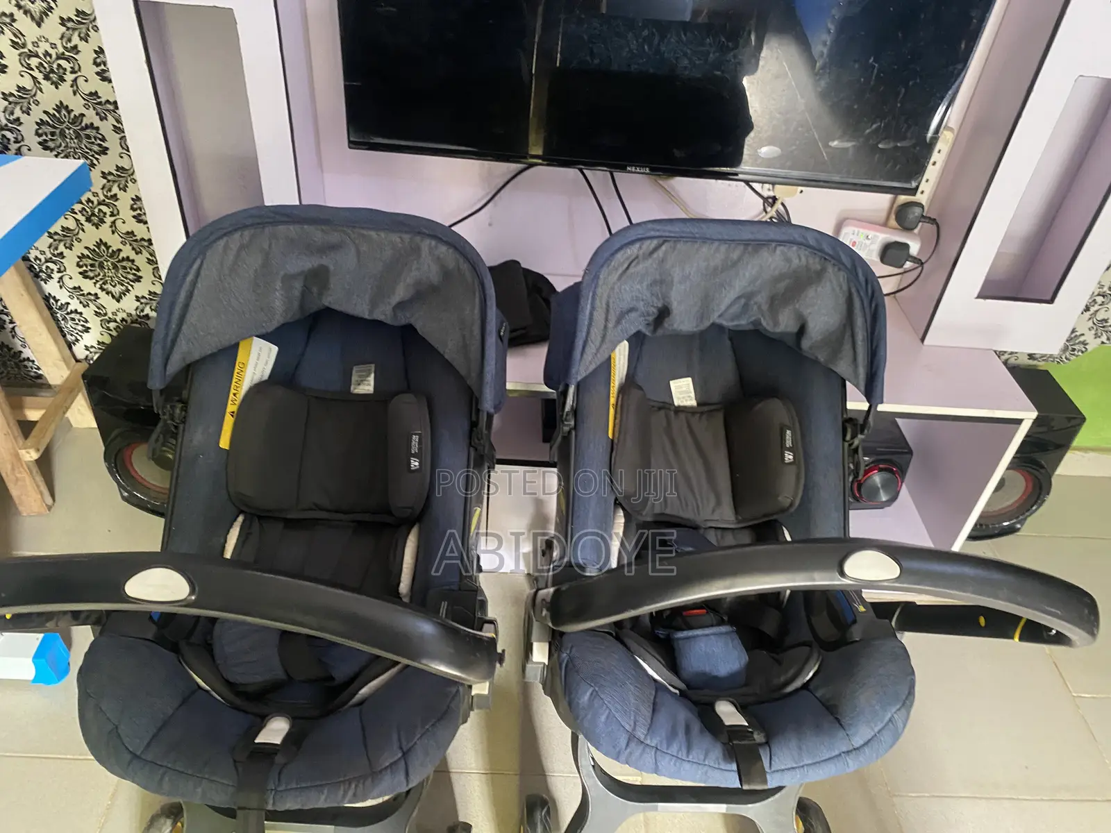 2-in-1 Baby Stroller & Infant Car Seat Combo