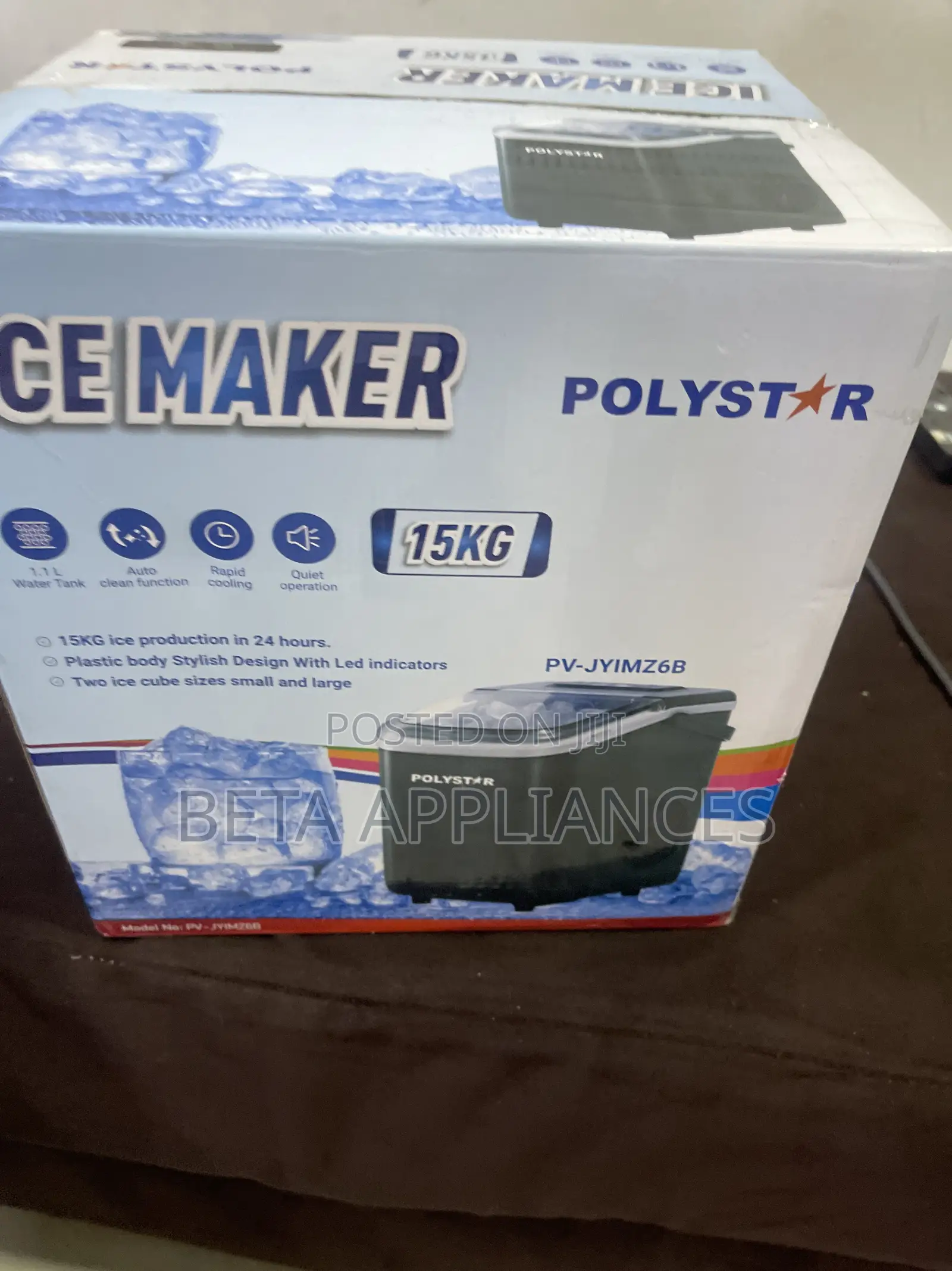 Polystar 15kg Portable Ice Maker