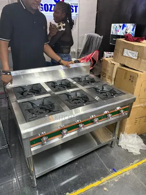 6bunner Cooker With Oven