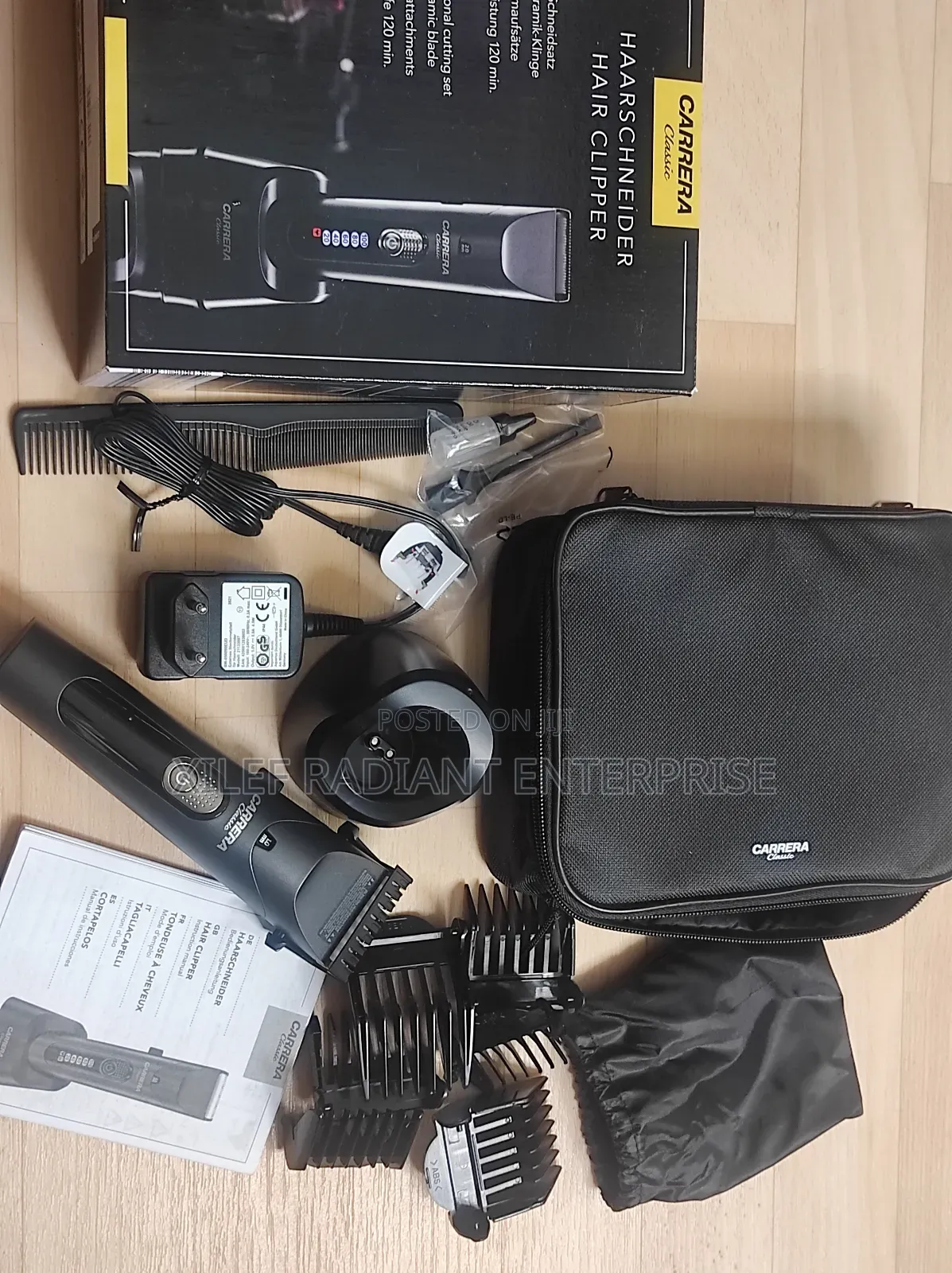 Rechargeable Carrera Classic Hair Clipper