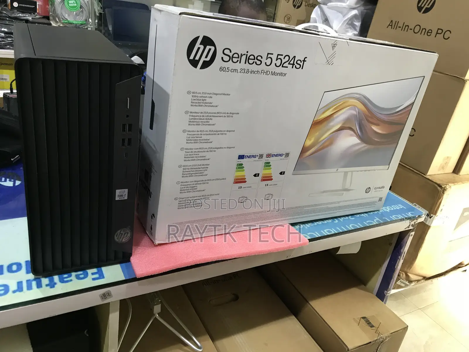New Desktop Computer HP ProDesk 600 8GB Intel Core i3 SSD 512GB