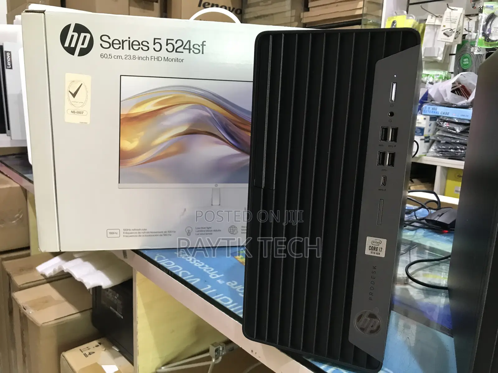 New Desktop Computer HP ProDesk 600 8GB Intel Core i3 SSD 512GB