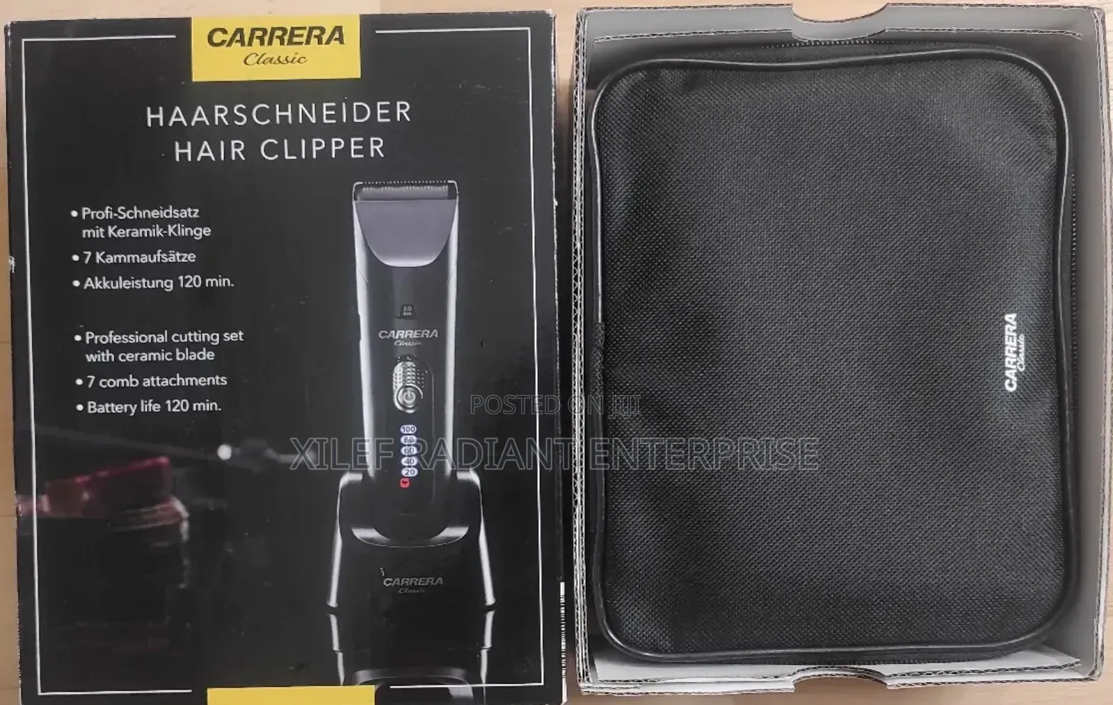 Rechargeable Carrera Classic Hair Clipper