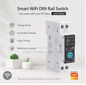 Tuya Smart Wifi Switch With Meter