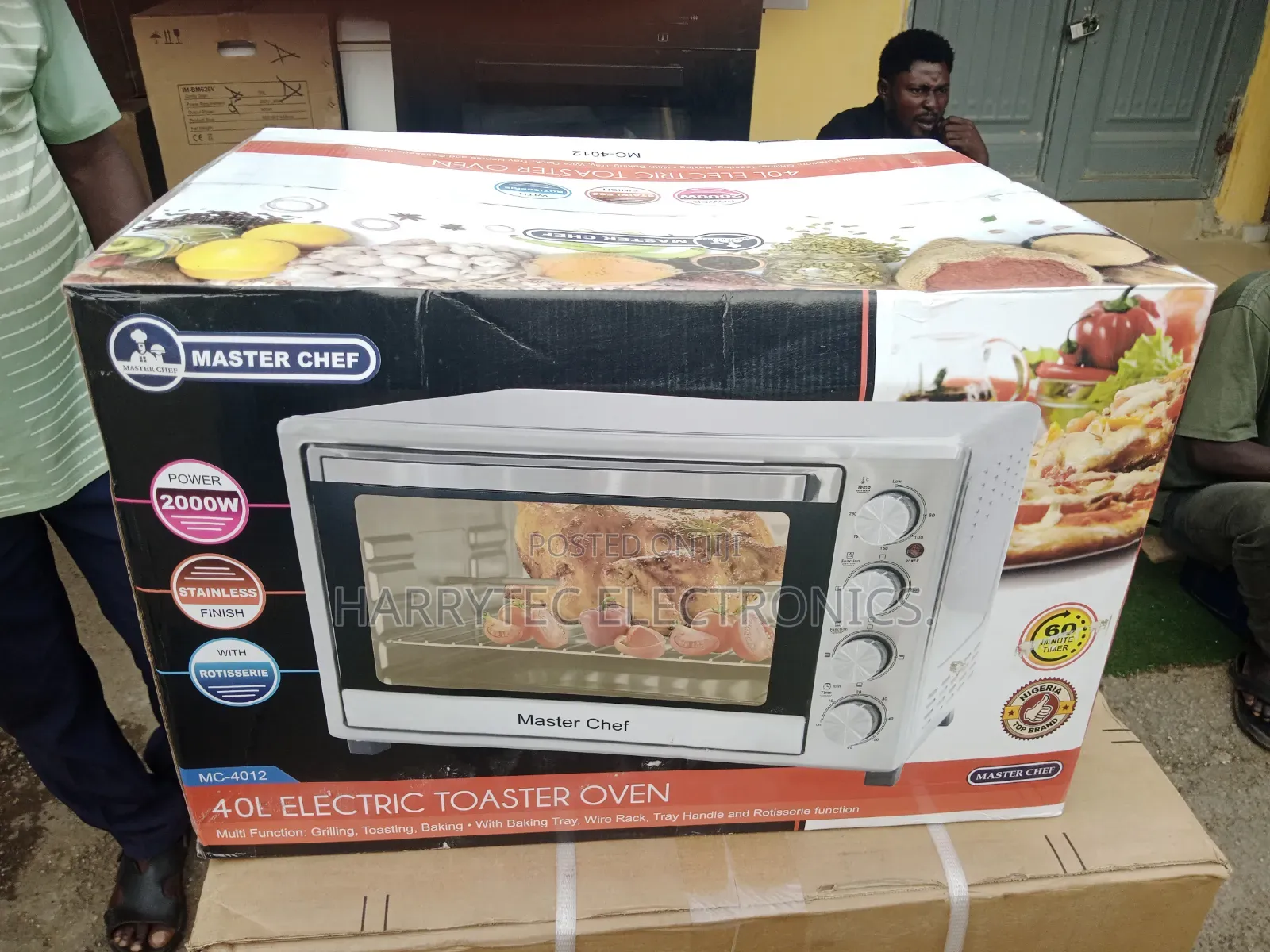 Master Chef Electric Oven 40 Liter With 2 Years Warranty