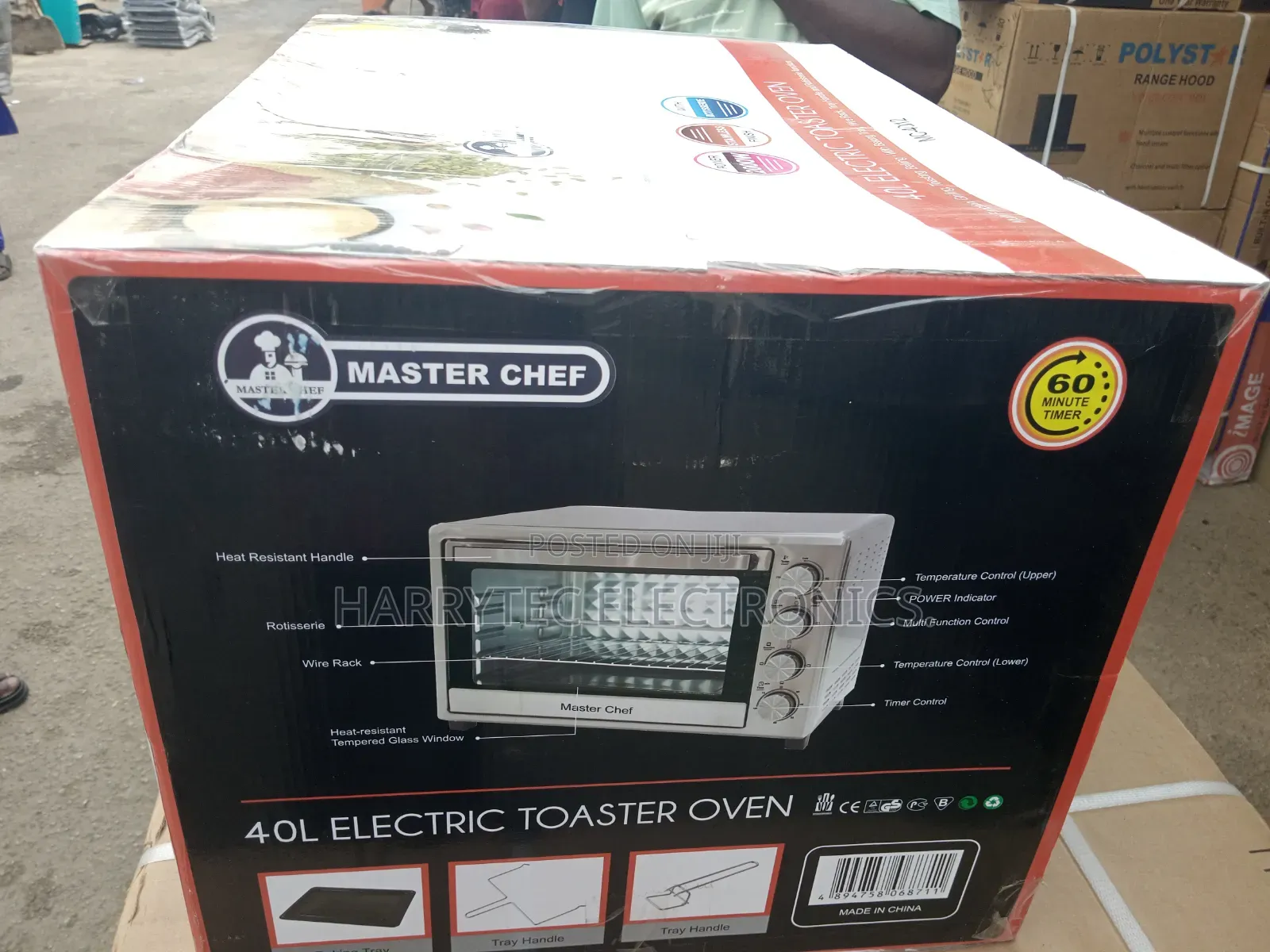 Master Chef Electric Oven 40 Liter With 2 Years Warranty