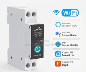 Tuya Smart Wifi Switch With Meter