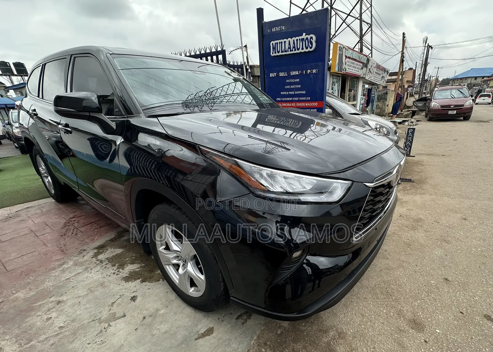 Toyota Highlander XLE AWD 2020 Black