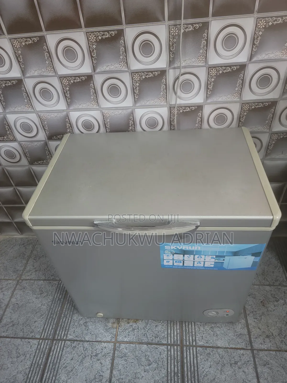Fairly Used and Clean Deep Freezer