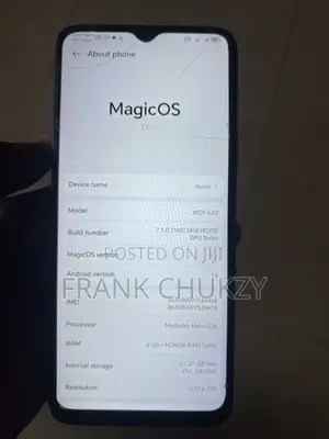Honor X6a 128 GB Blue