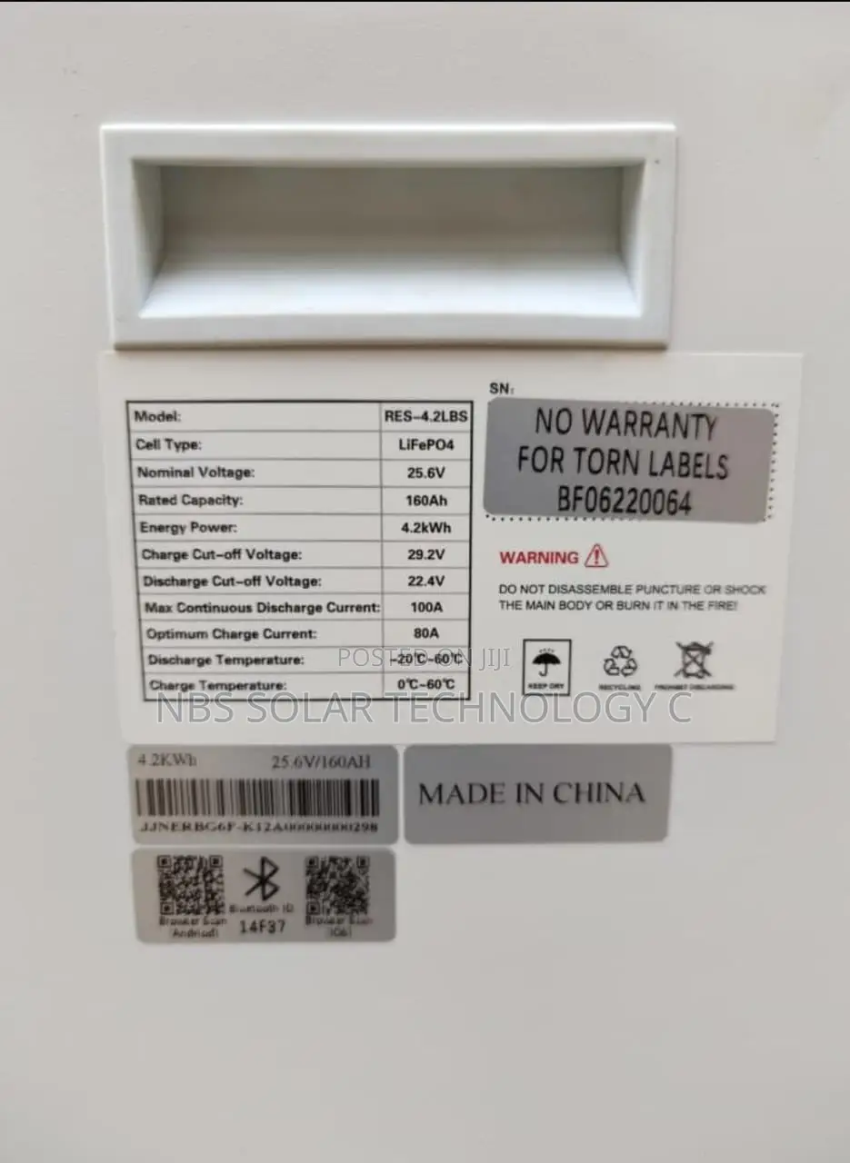 4.2kwh Dur Power Lithium Ion Phosphate Battery