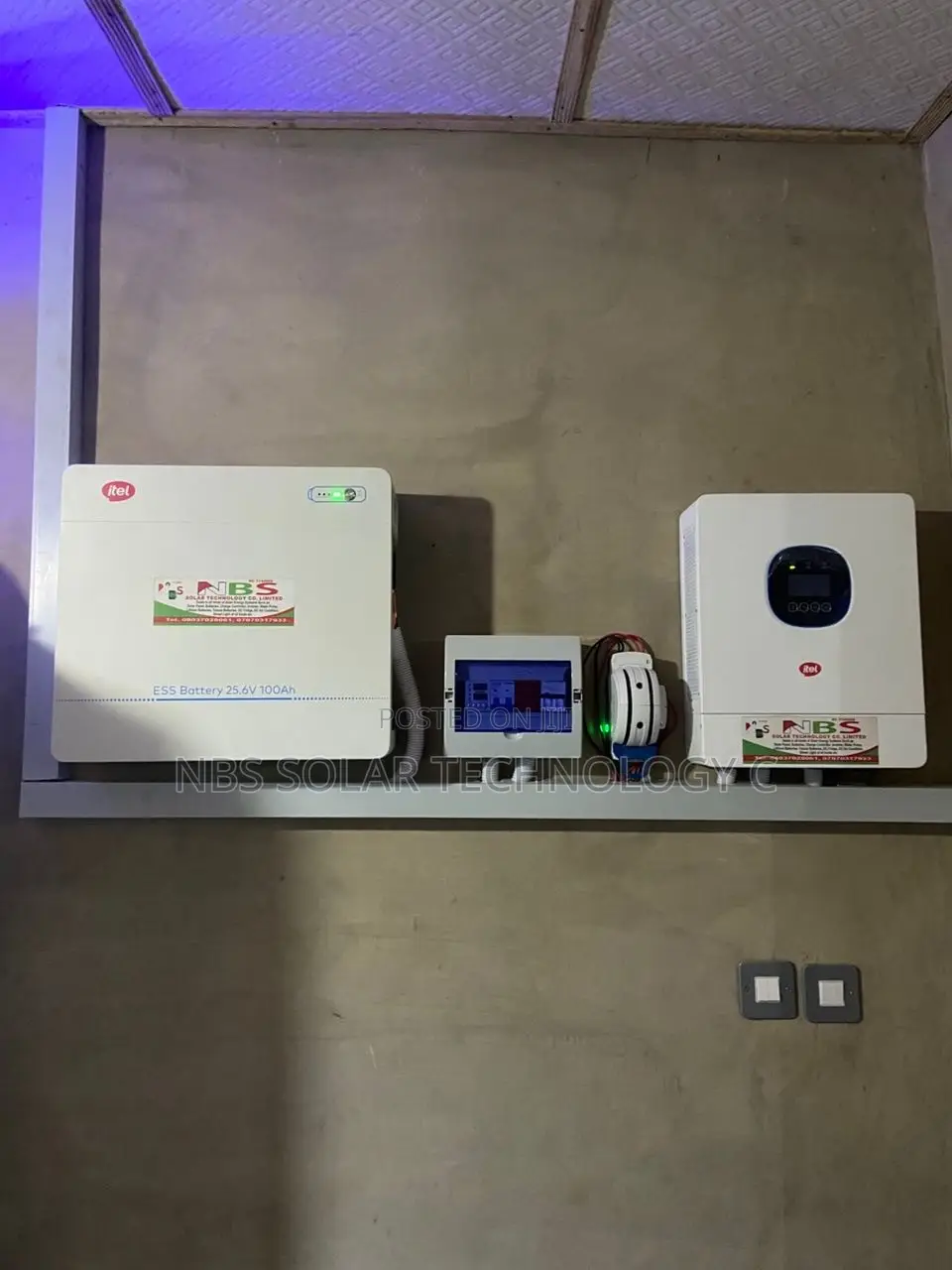 3kva/2.5kwh Complete Solar Inverter Setup Full Installation