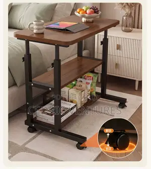 3 Layer Movable Adjustable Laptop Table - 80cm X 40cm
