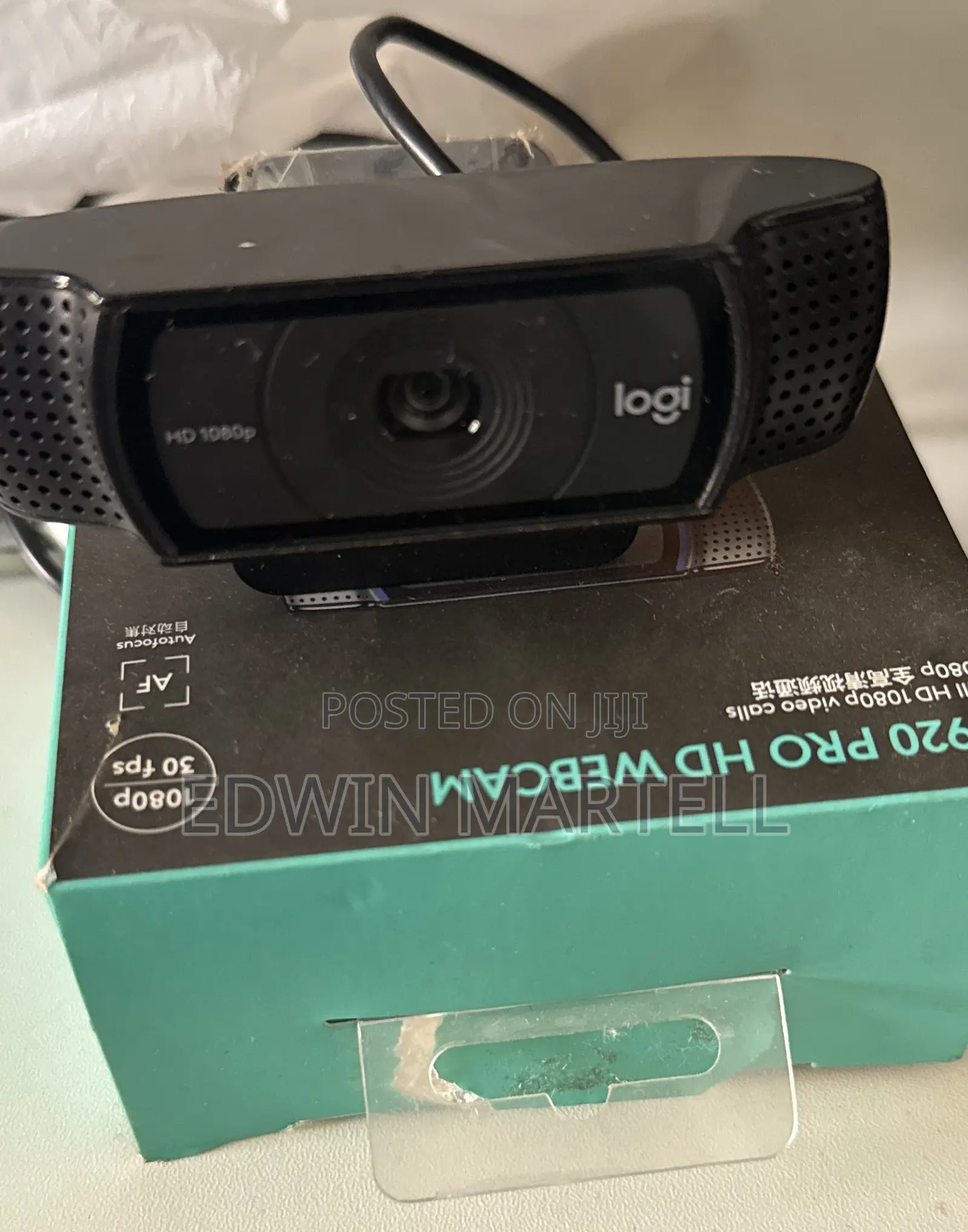 Open Box Logitech Webcam 920c