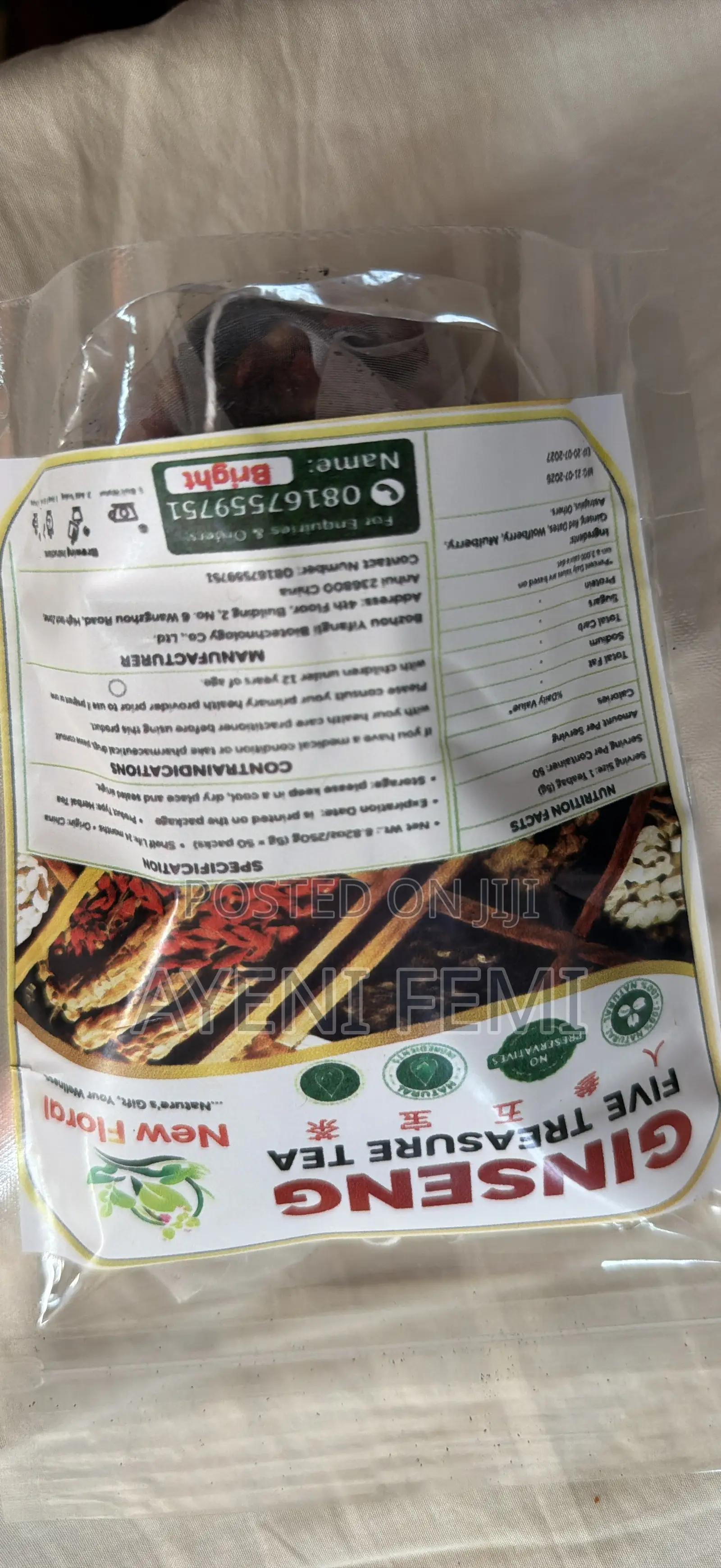 Ginseng Tea