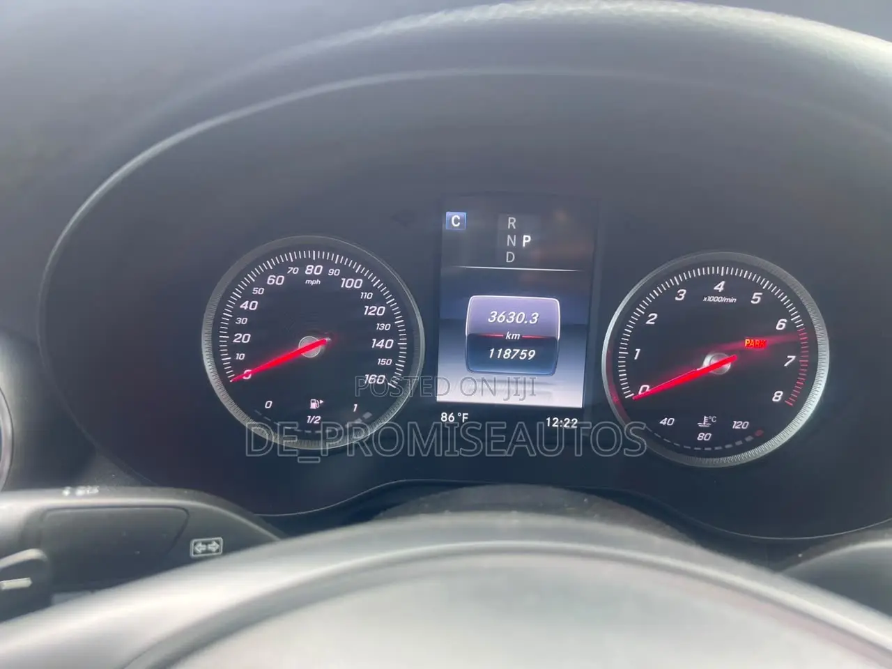 Mercedes-Benz GLC-Class 2017 Red