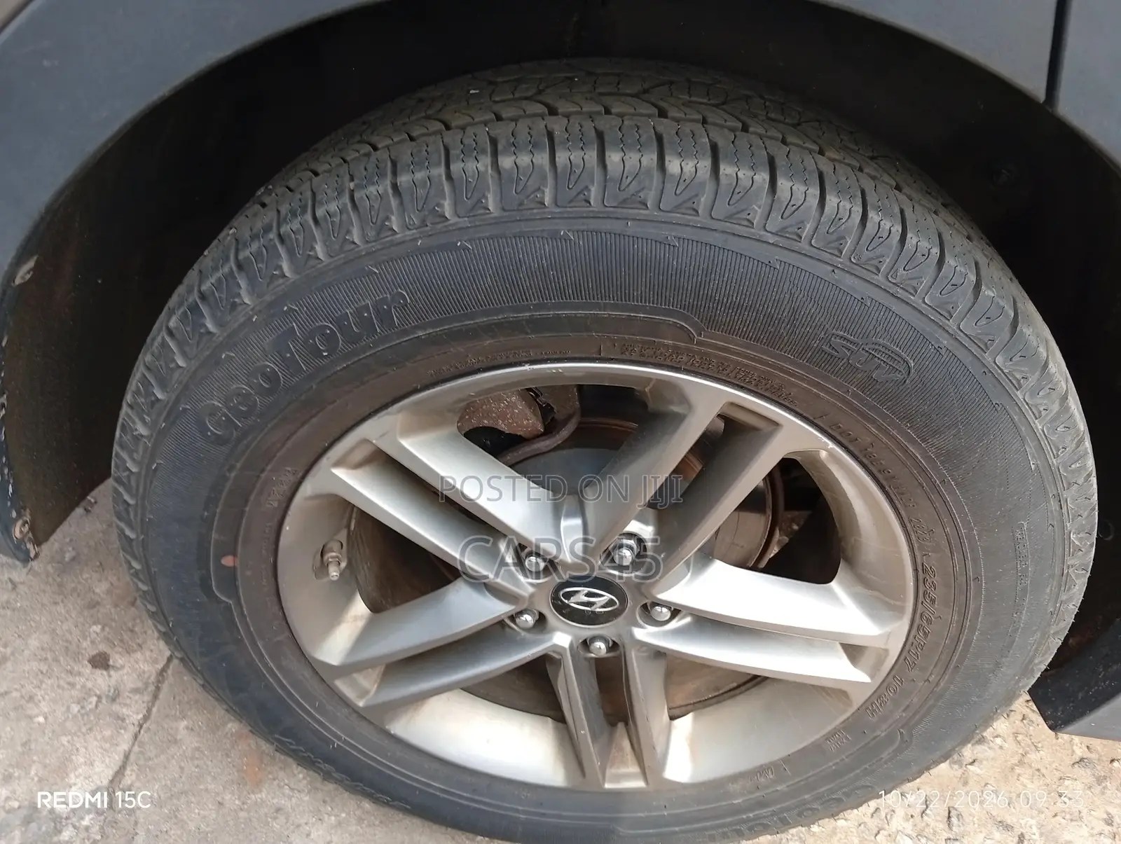 Hyundai Santa Fe 2017 Gray