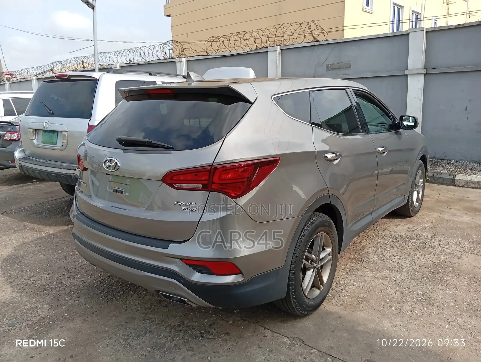 Hyundai Santa Fe 2017 Gray