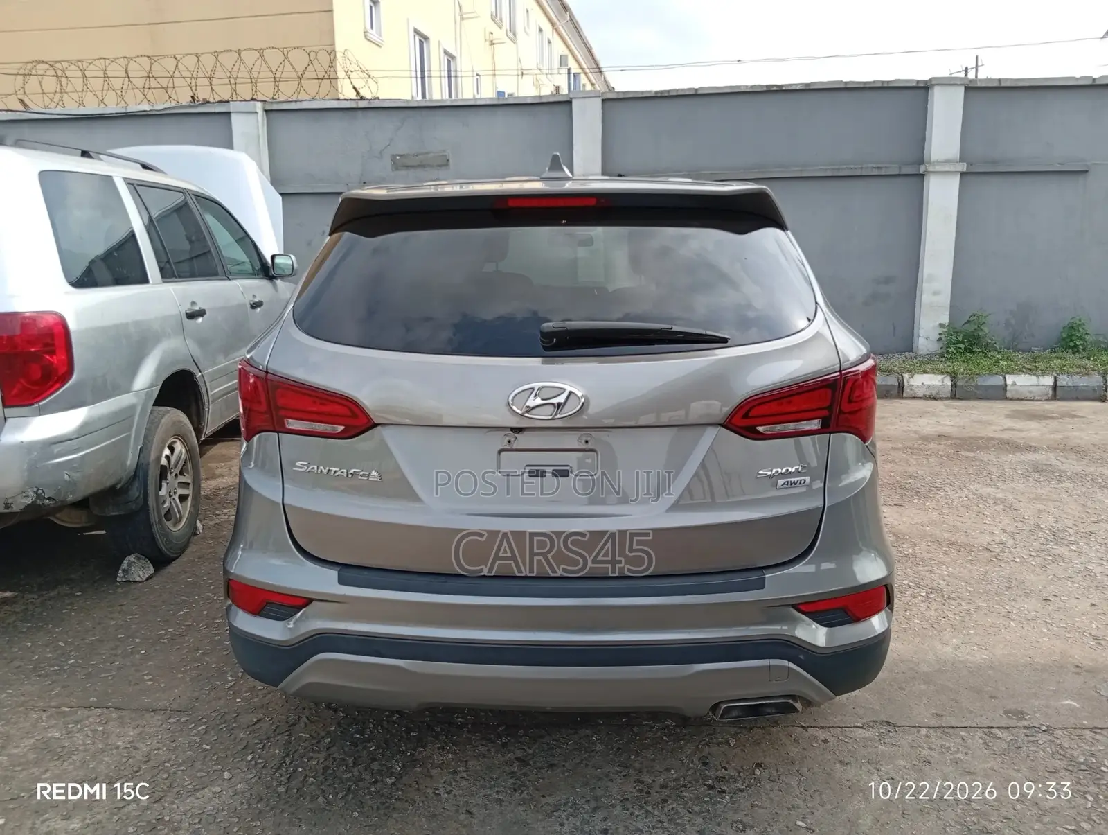 Hyundai Santa Fe 2017 Gray