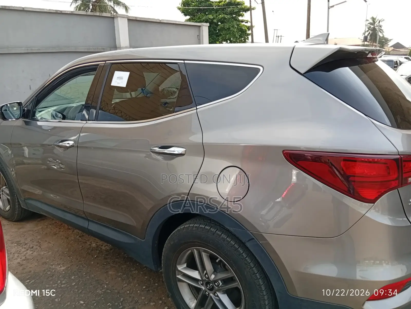 Hyundai Santa Fe 2017 Gray