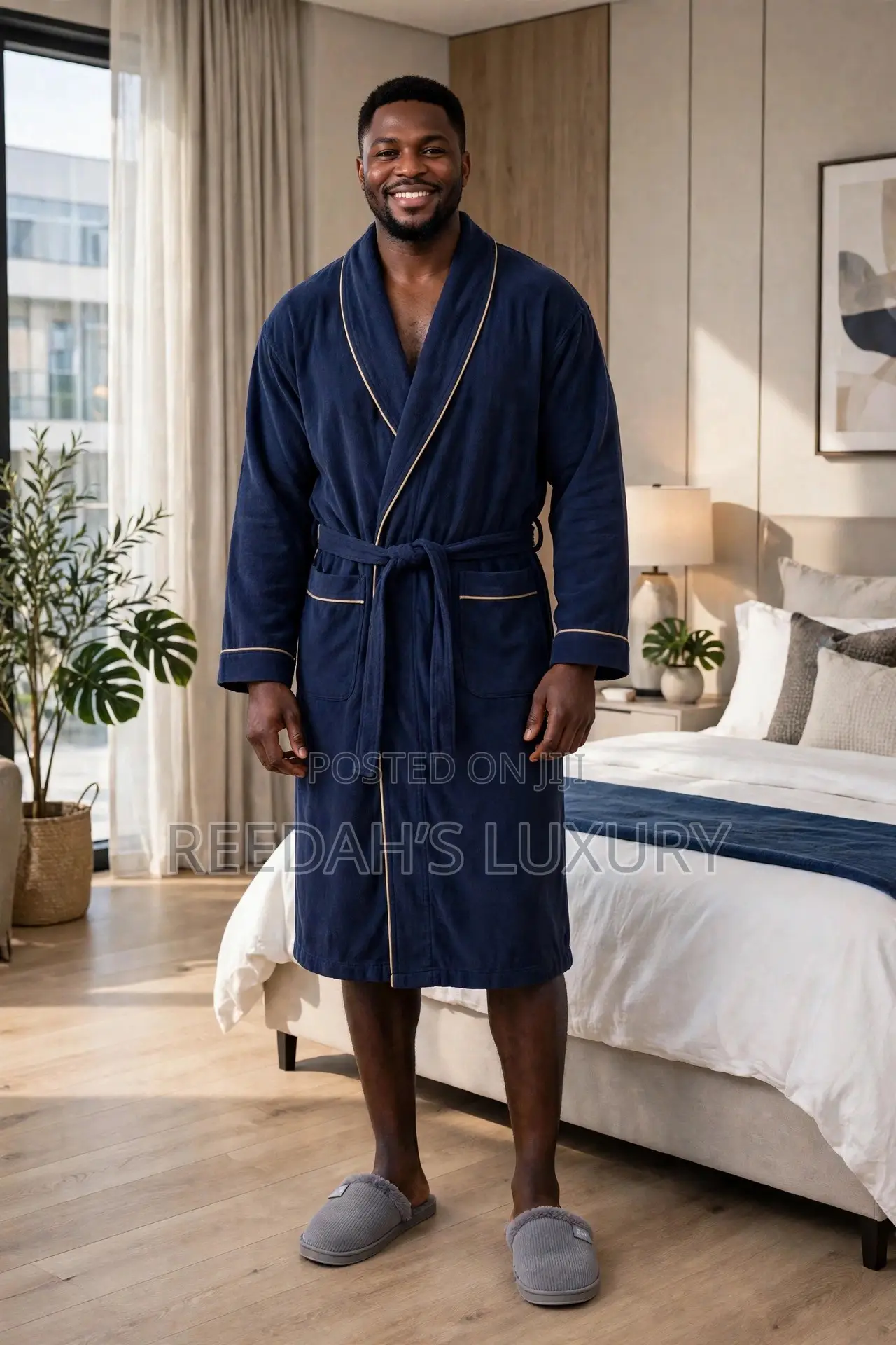 Quality Unisex Long Bathrobe