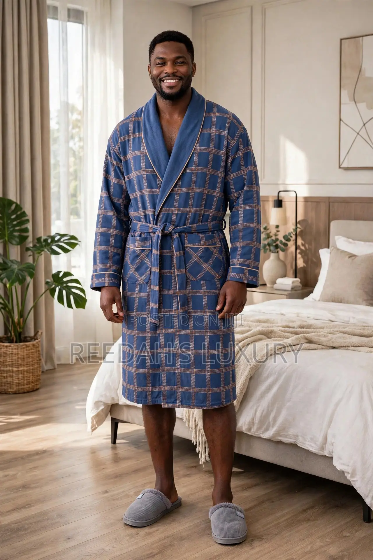 Quality Unisex Long Bathrobe