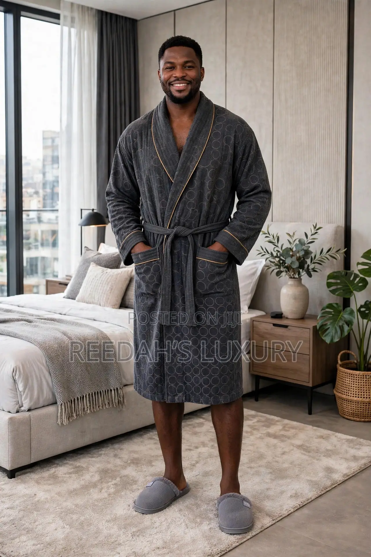 Quality Unisex Long Bathrobe