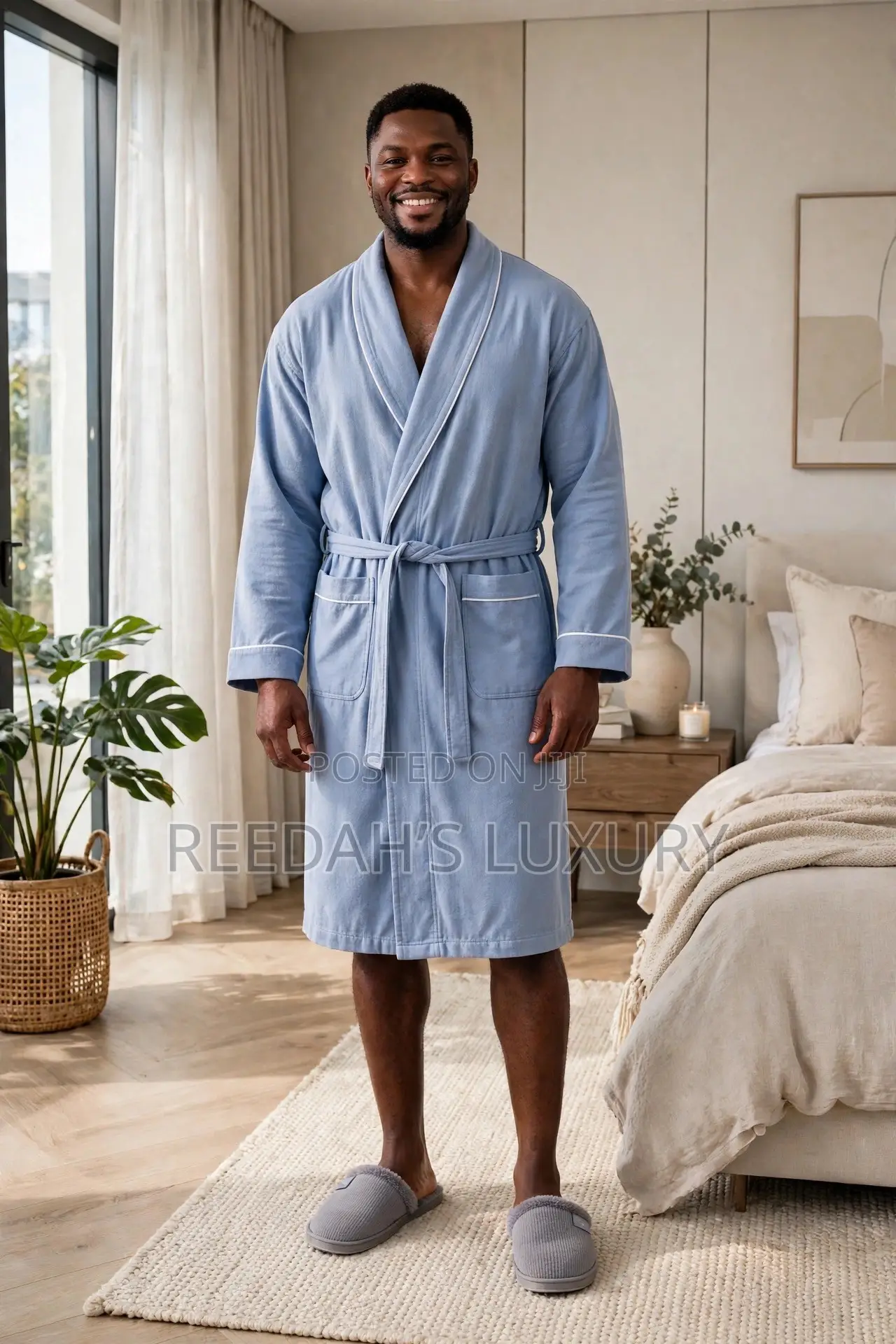 Quality Unisex Long Bathrobe
