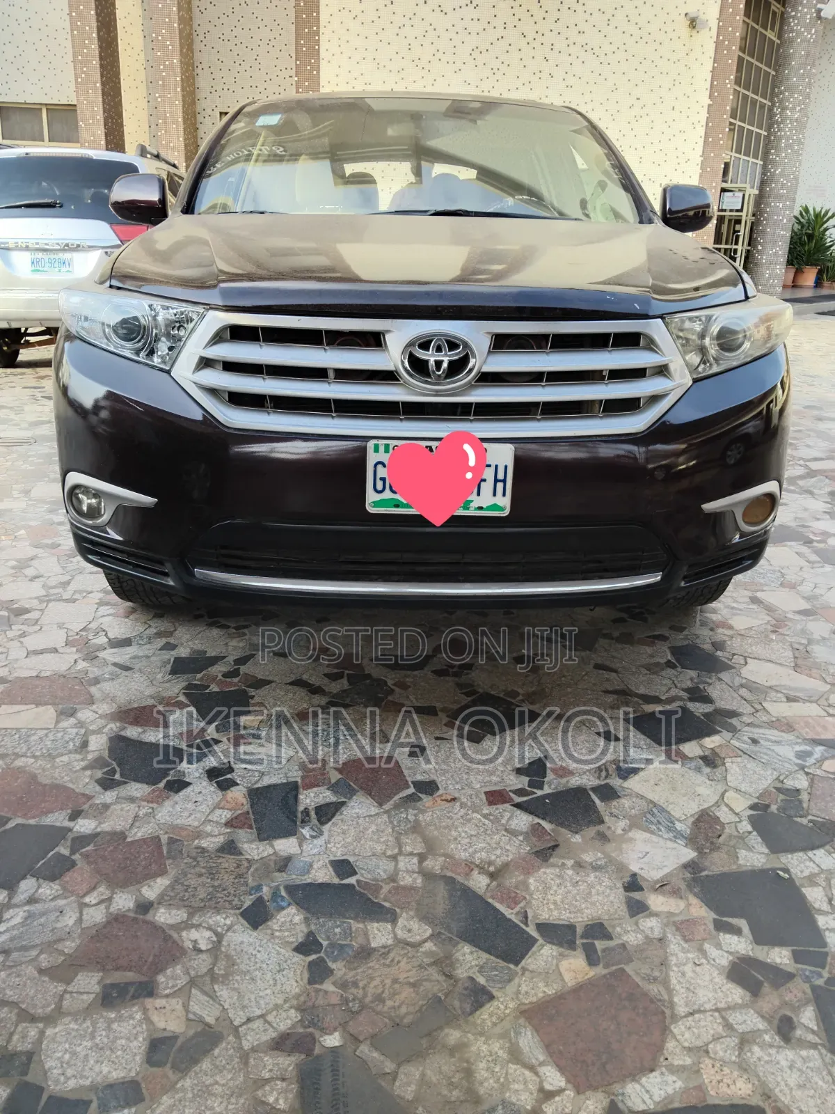 Toyota Highlander 2011 Maroon