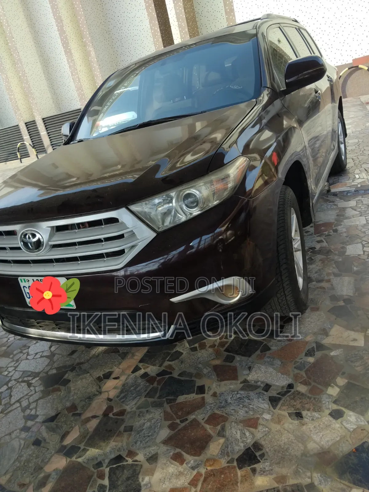 Toyota Highlander 2011 Maroon