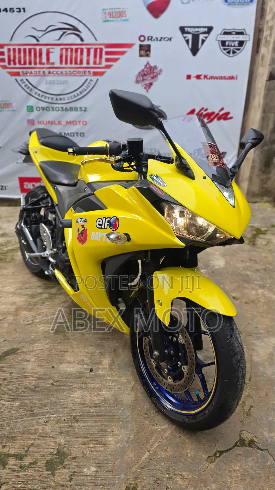Yamaha YZF-R 2018 Yellow