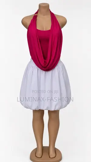 Women’s Elegant Cowl Neck Halter Top