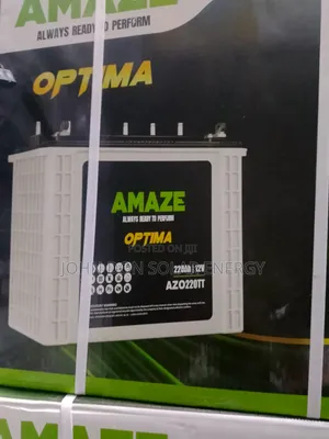 Trusted Quality Amaze Tubular Battery 220Ah 12v