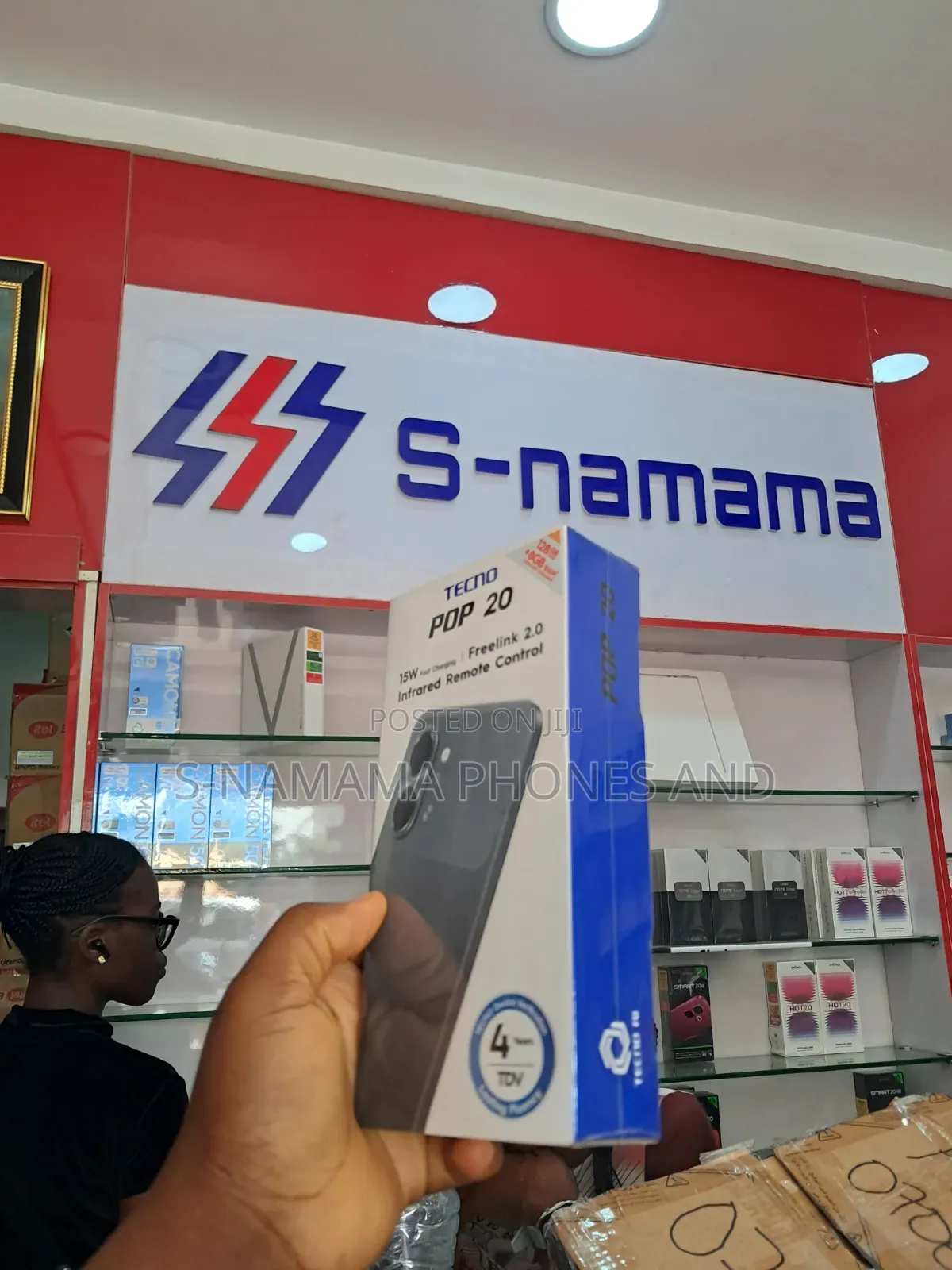 New Tecno Pop 20 128 GB