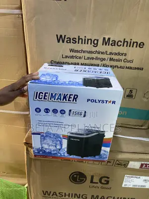 Polystar 15kg Ice Cube Maker for Entertaining