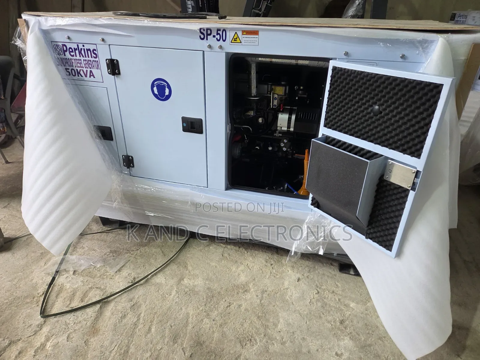 Premium 50kVA Perkins Soundproof Diesel Generator