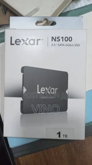 Lexar NS100 1TB 2.5" SATA III Internal Solid State Drive (SSD).