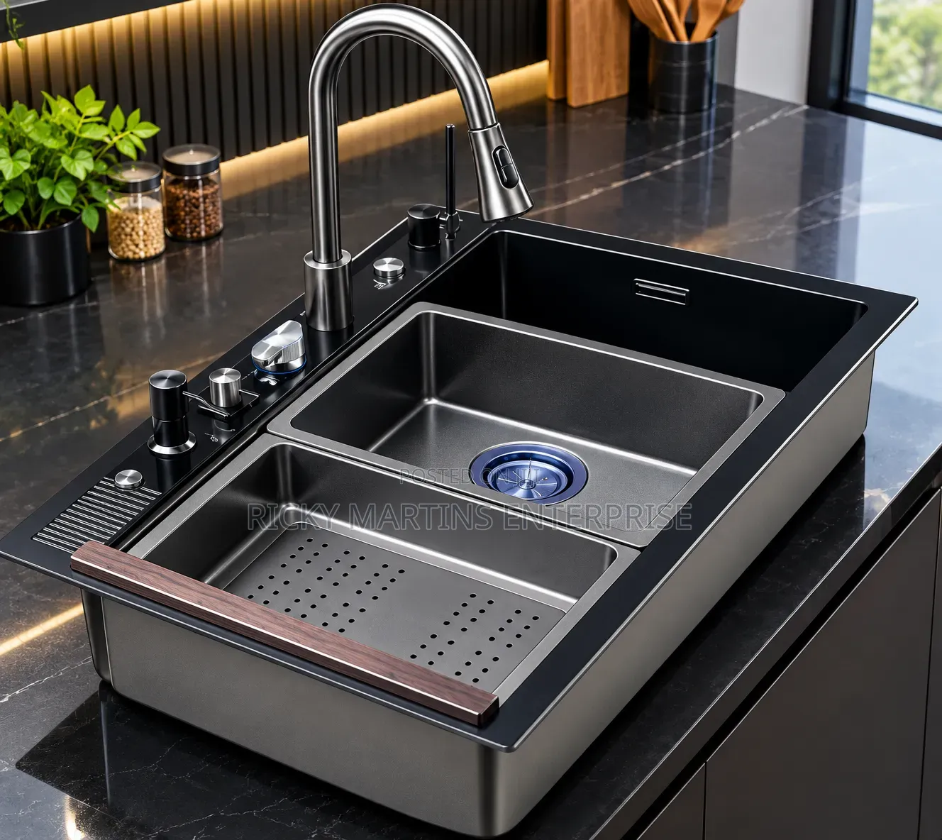 Multifunctional Kitchen Workstation Sink