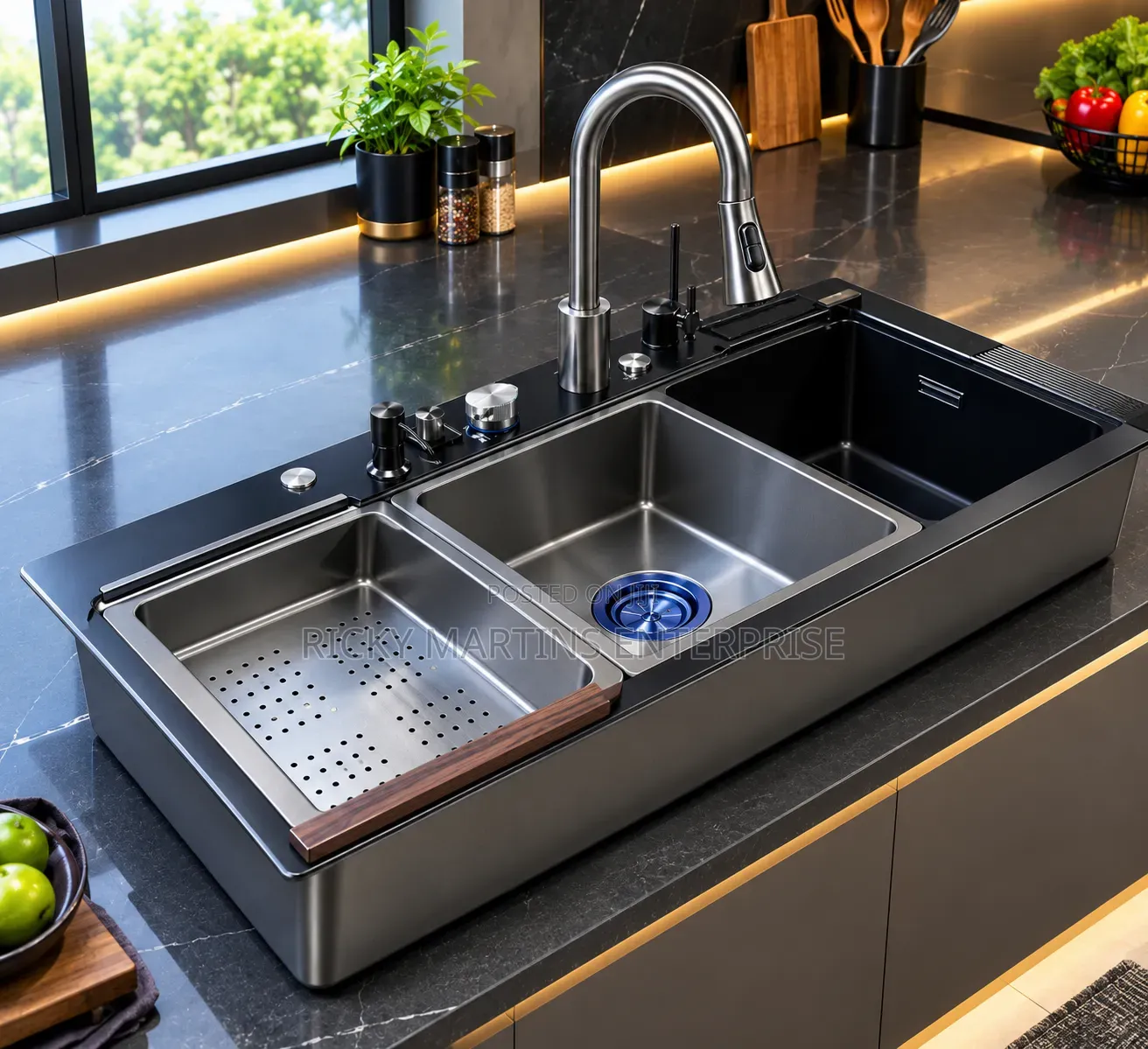 Multifunctional Kitchen Workstation Sink
